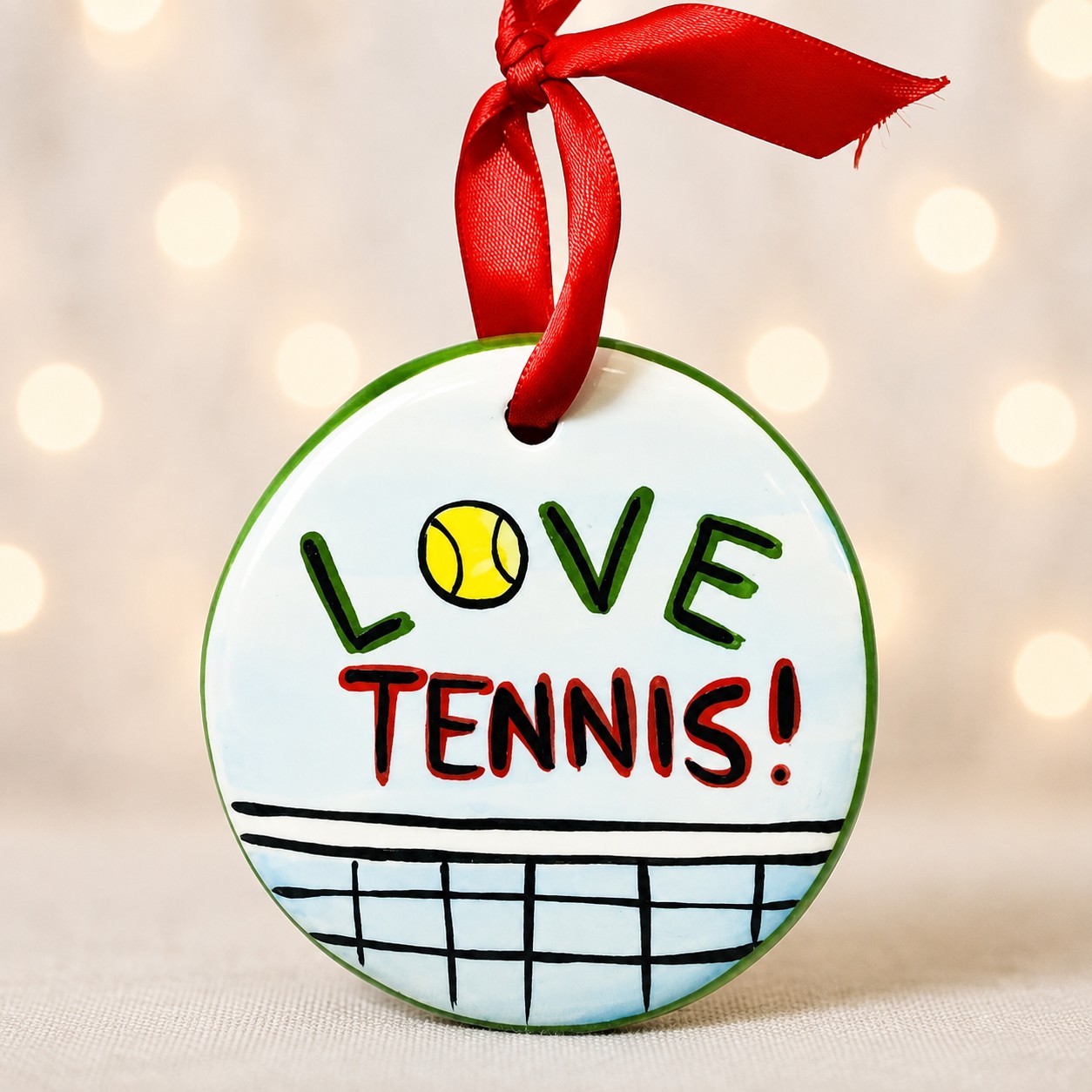 Tennis Ornament